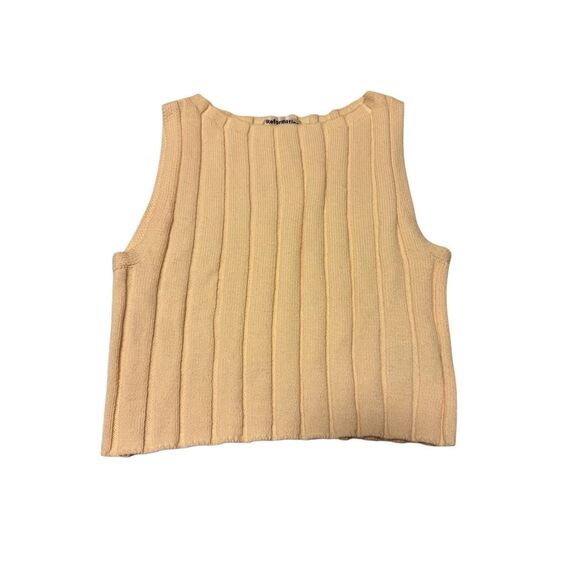 Reformation Jackets & Blazers - Reformation size XS sweater vest ribbed cream - EUC